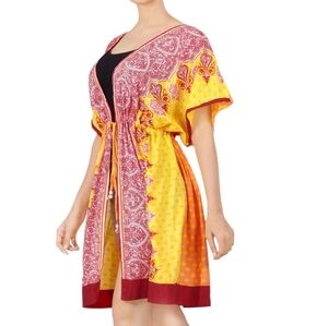 🚨FINAL SALE🚨NWOT La Leela Bohemian Kimono Cardigan One Size